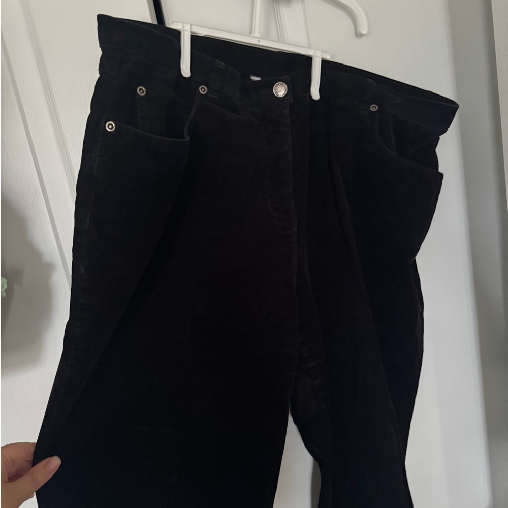TALLIA Dark Corduroy Trousers